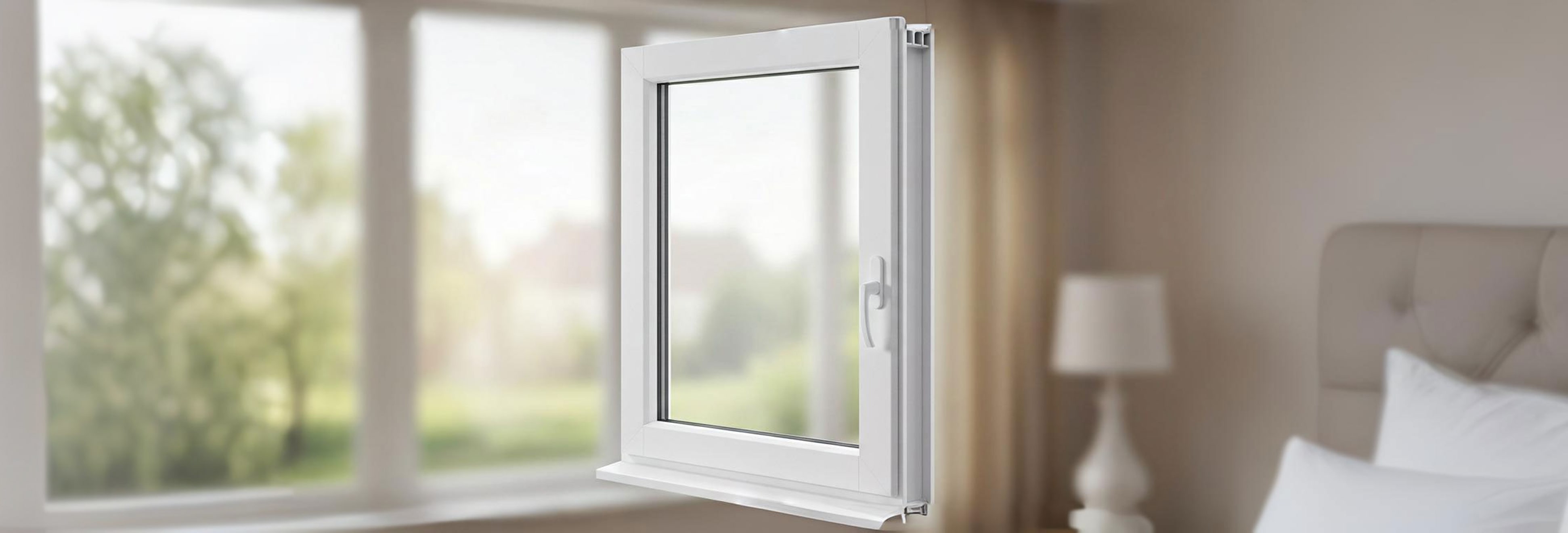 Пластиковое одностворчатое окно
